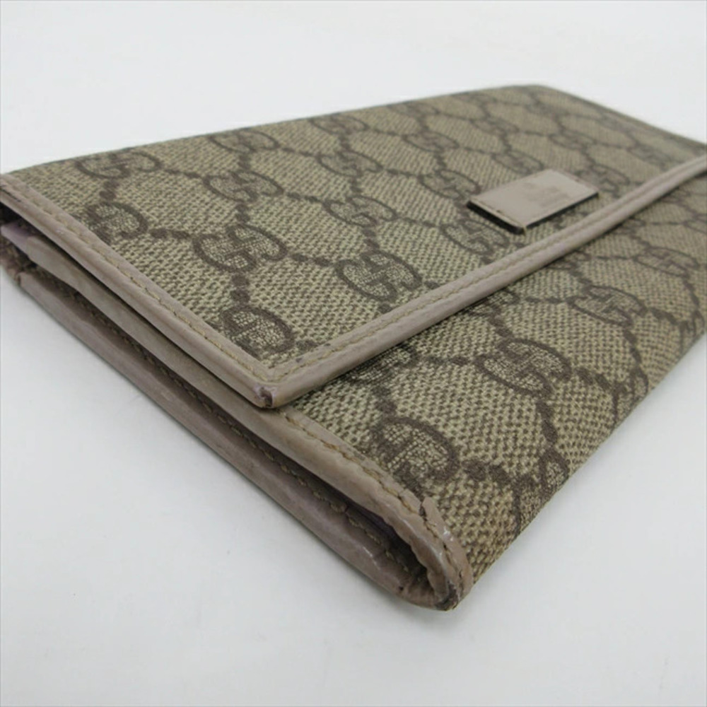GUCCI GG Plus Long Wallet Gray - Picture 4 of 9